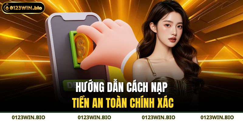 Hướng dẫn cách nạp tiền an toàn chính xác