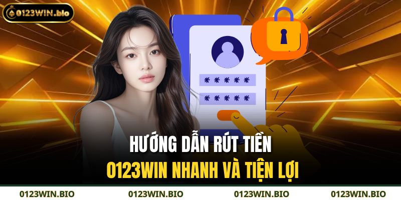 Hướng dẫn rút tiền 0123WIN nhanh và tiện lợi